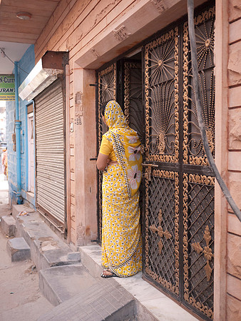 Yellow Sari