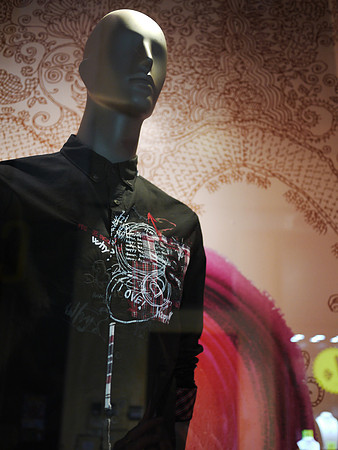 Mannequin With Paisley