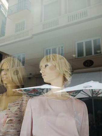 Two Blonde Mannequins