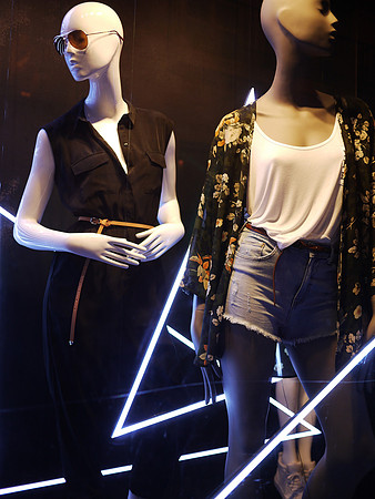 Neon Mannequins