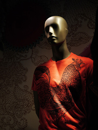 Mannequin In Red