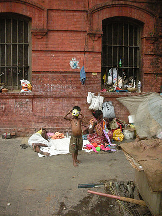 Boy With Mask