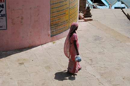 Pink Sari